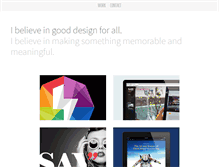 Tablet Screenshot of designbymira.com